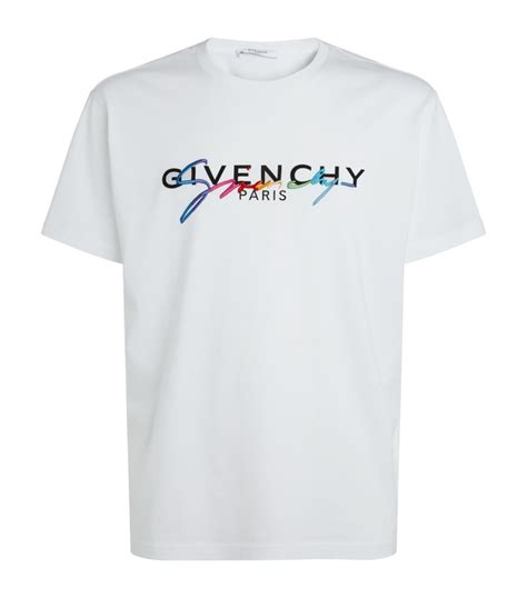 givenchy paris t shirt with rainbow|Givenchy t shirts on sale.